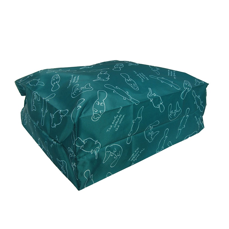 優美社 コンパクトエコバッグ 4324-08 グリーン 1個(ご注文単位1個)【直送品】