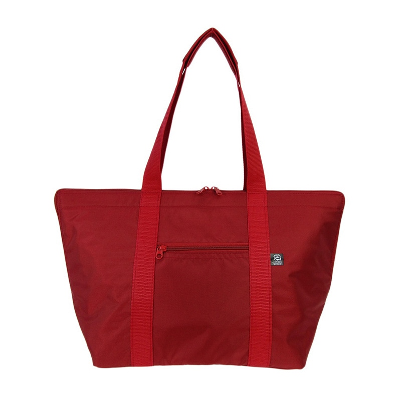 優美社 保冷レジカゴバッグ  3486-01　アカ 1個（ご注文単位1個）【直送品】