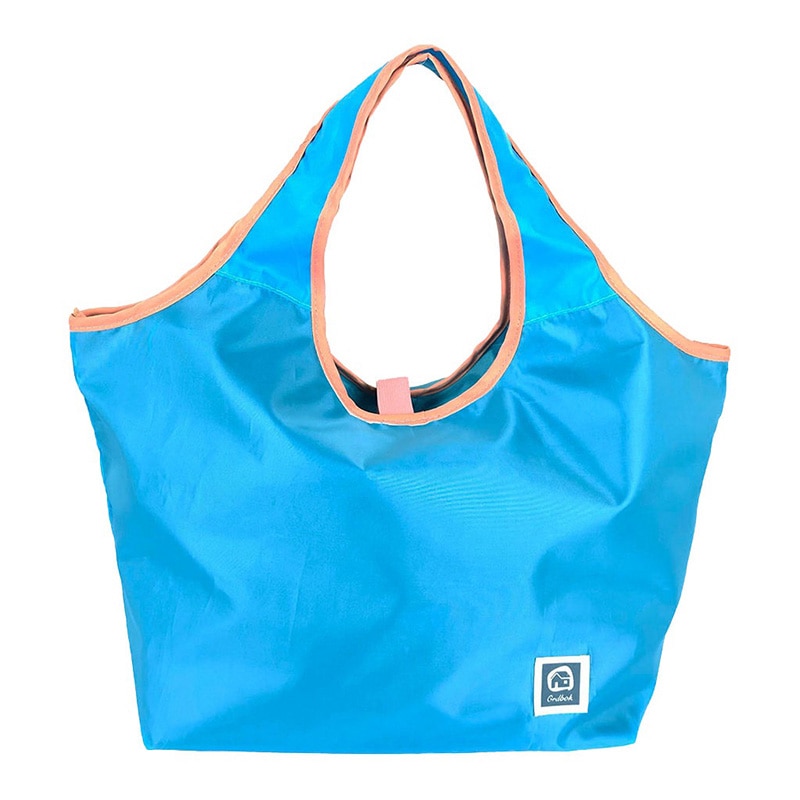 優美社 コンパクト　保冷エコバッグ S 4138　ブルー 1個（ご注文単位1個）【直送品】