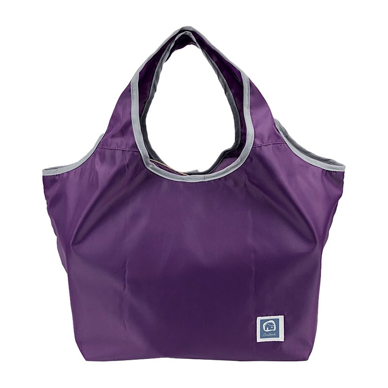 優美社 コンパクト　保冷エコバッグ S 4138　ムラサキ 1個（ご注文単位1個）【直送品】