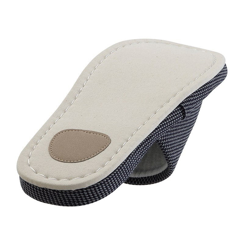 テンダイ 先染め外縫いスリッパ L ネイビー 213672 1組(ご注文単位4組)【直送品】