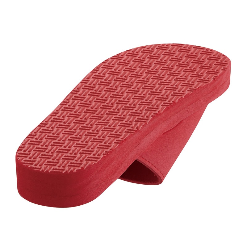 テンダイ EVAサンダル Mサイズ レッド A123071 1組(ご注文単位4組)【直送品】