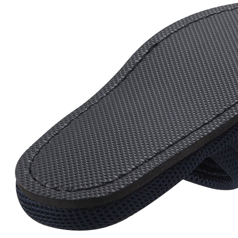 テンダイ ウォッシャブルメッシュスリッパ M ネイビー 603909 1組(ご注文単位4組)【直送品】