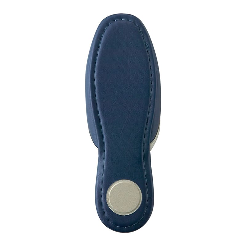 テンダイ ラインビニールスリッパ L ネイビー 4601143 1組(ご注文単位4組)【直送品】