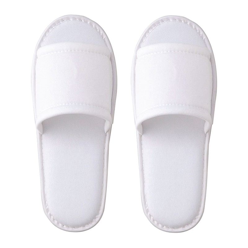 テンダイ ニット地使いきりスリッパ 10足組 P434038 1パック（ご注文単位1パック）【直送品】