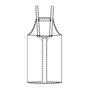 テンダイ マルチエプロン ブラウン 8476517 1枚（ご注文単位2枚）【直送品】