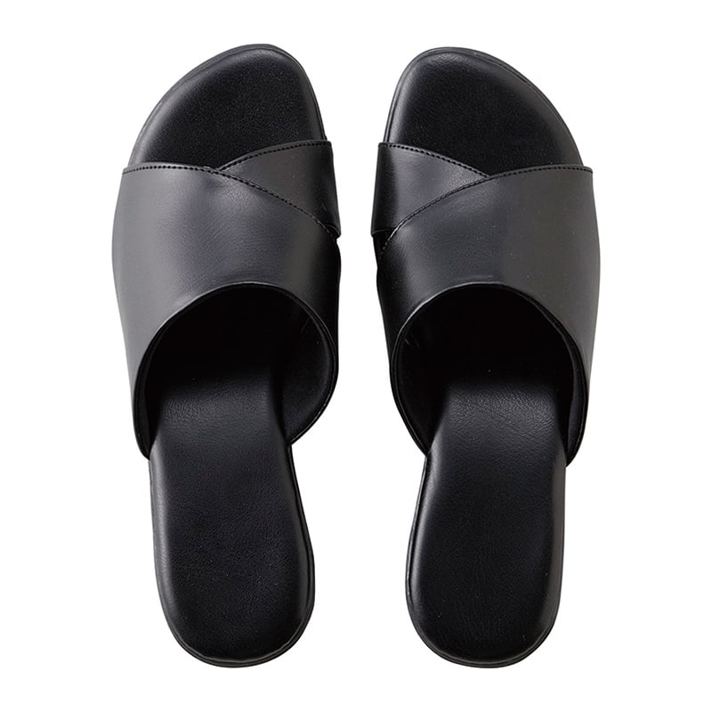 テンダイ ヒールオフィスサンダル クロス M P434052 1組（ご注文単位2組）【直送品】