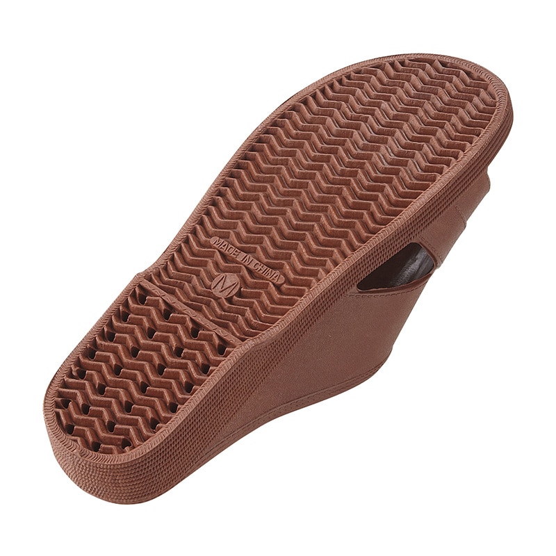 テンダイ フィッティングサンダル Mサイズ　ブラウン A323303 1組（ご注文単位4組）【直送品】