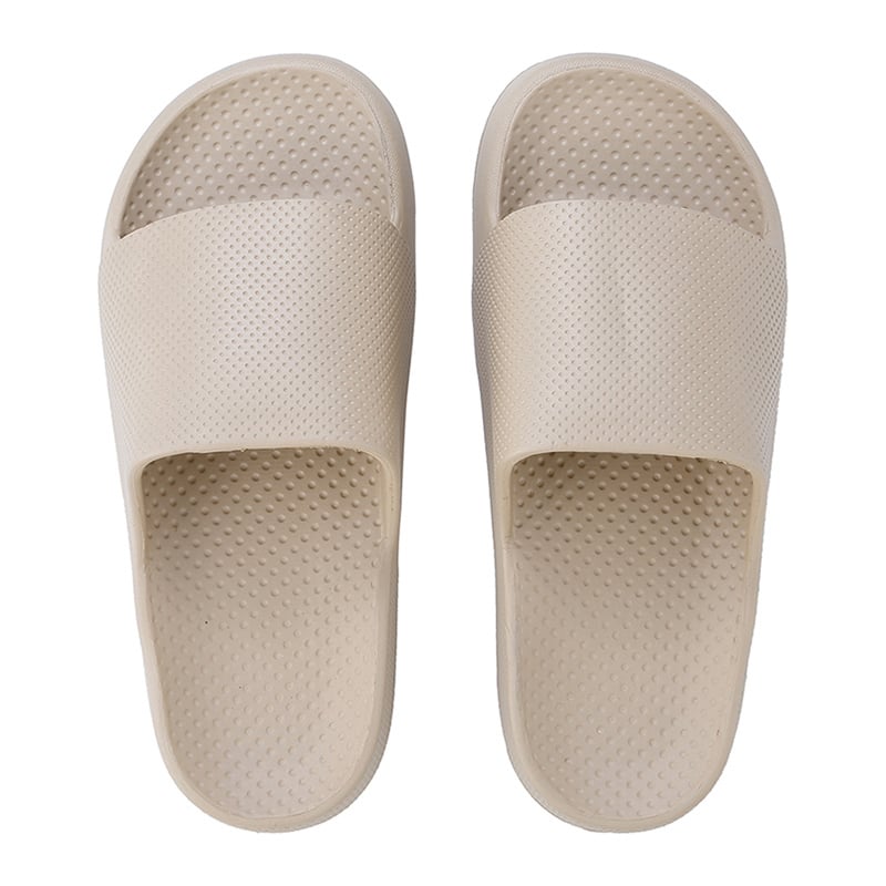 テンダイ スライドサンダル L ベージュ 578363 1組（ご注文単位4組）【直送品】