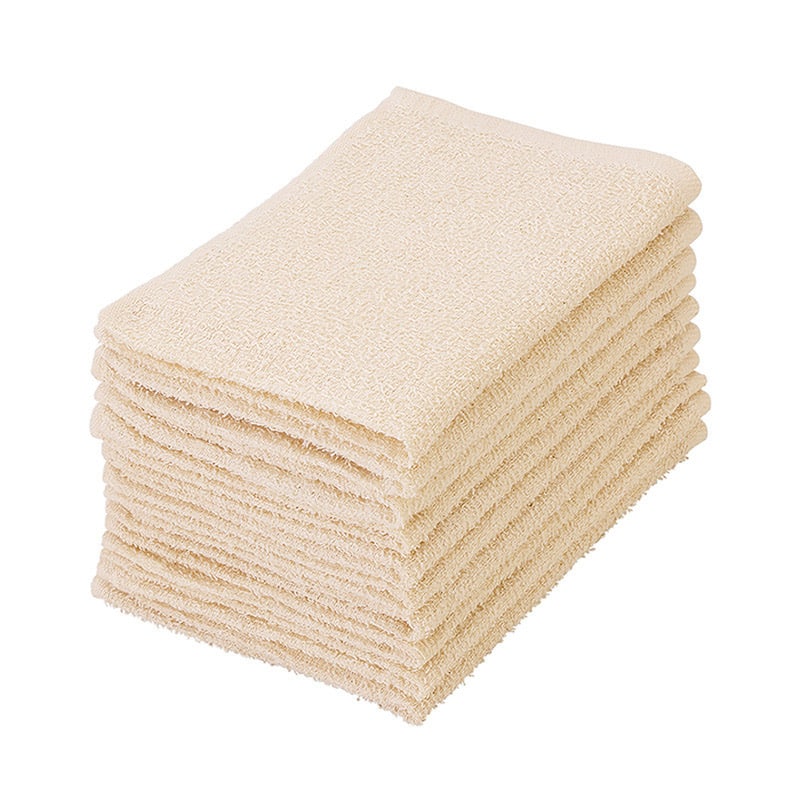 テンダイ ライトカラーおしぼり 10枚組 キナリ（無漂白） 578783 1パック（ご注文単位4パック）【直送品】