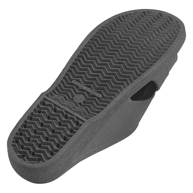 テンダイ フィッティングサンダル Mサイズ ブラック A323305 1組(ご注文単位4組)【直送品】