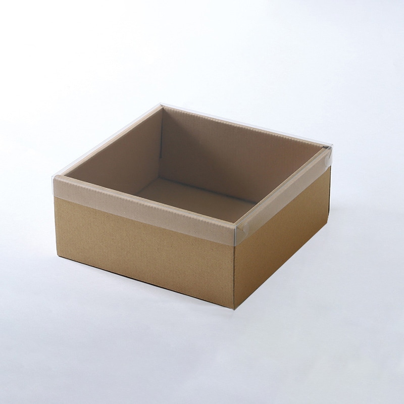 東花 FMカラーリースボックス　20　1セット 87197 ベージュ×ベージュ 1袋（ご注文単位1袋）【直送品】