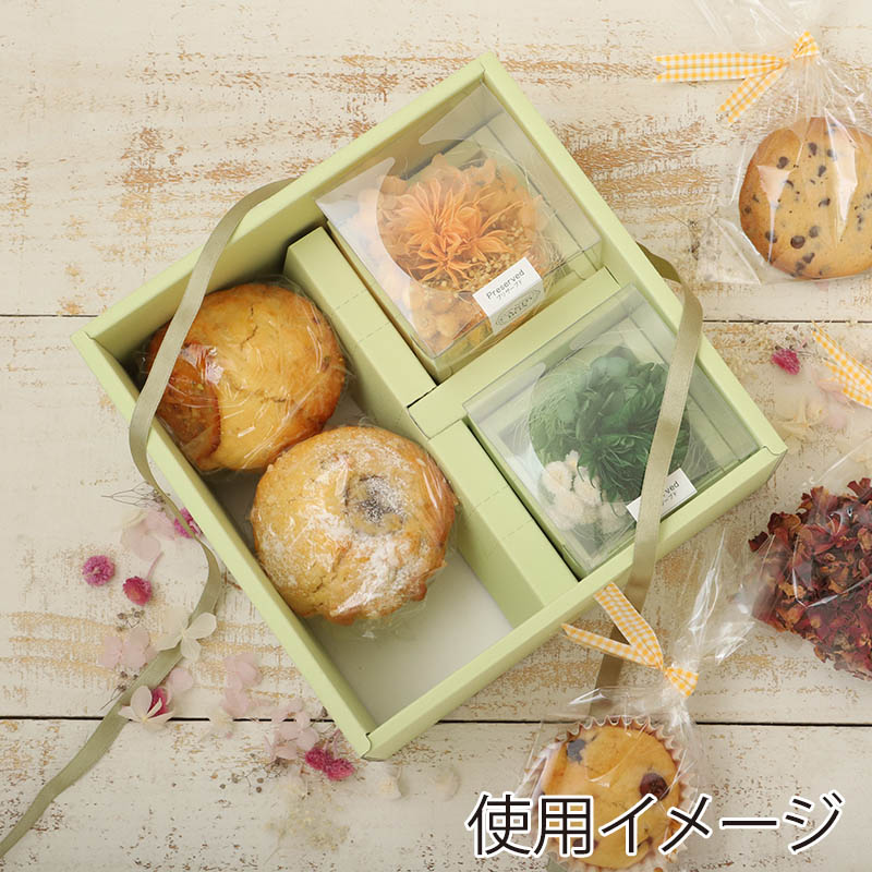 東花 しきりちゃん FMカラーリースボックス用 1セット 87250 グリーン×ホワイト 1袋(ご注文単位1袋)【直送品】