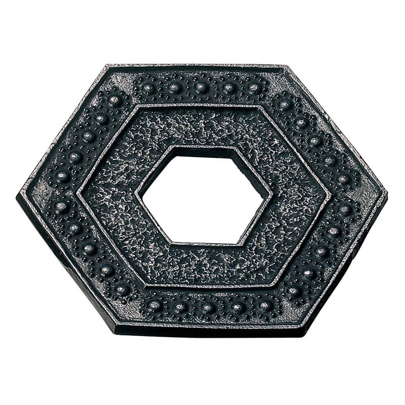 南部鉄　釜敷　亀甲型　小　17005   1個（ご注文単位1個）【直送品】