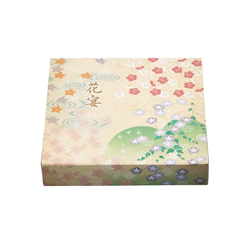 エフピコチューパ 仕出し弁当容器 紙ボックス 一体型 70-70 花宴 50枚/袋(ご注文単位6袋)【直送品】