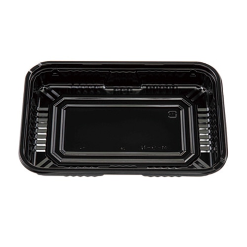 エフピコチューパ 弁当容器 CM-9-N 本体 黒 50枚/袋(ご注文単位10袋)【直送品】