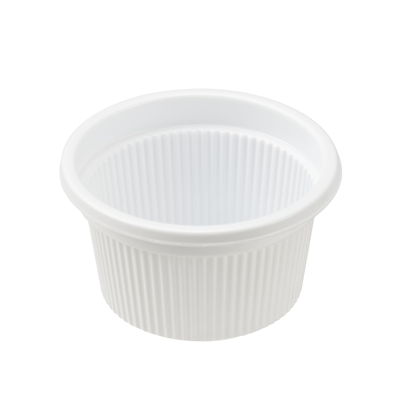 エフピコチューパ ポーション容器 オンスカップ 本体 1/2オンス 白 50個/袋