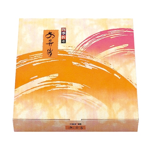 エフピコチューパ 仕出し弁当容器 紙ボックス 一体型 70-70 四季折々 50枚/袋(ご注文単位6袋)【直送品】