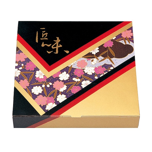 エフピコチューパ 仕出し弁当容器 紙ボックス 一体型 80-80 匠味 50枚/袋(ご注文単位6袋)【直送品】