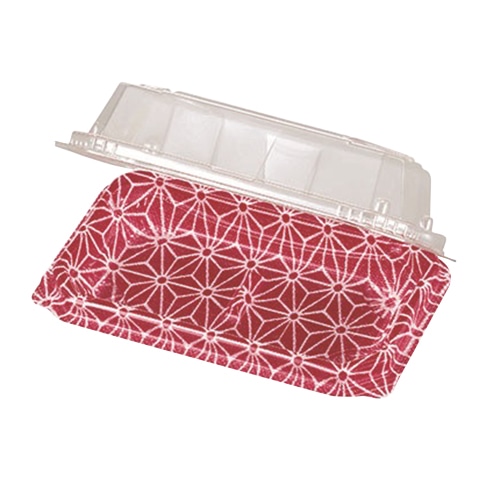 エフピコチューパ 和菓子容器　APW-2-1  エンジ紋 50枚/袋（ご注文単位32袋）【直送品】