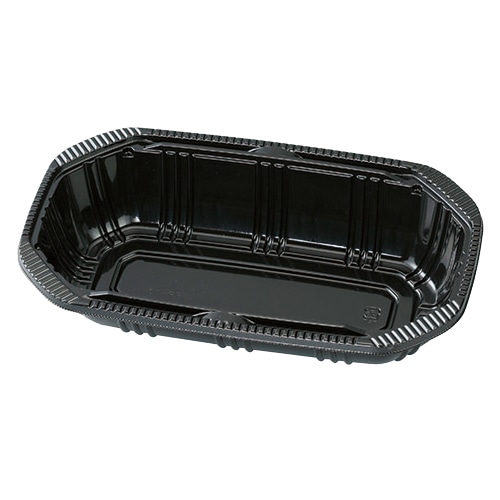 エフピコチューパ 果物トレー　FR-13 黒 CP003748 100枚/袋（ご注文単位10袋）【直送品】