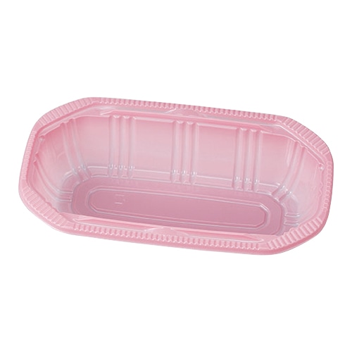 エフピコチューパ 果物トレー　FR-12 ピンク CP003797 100枚/袋（ご注文単位12袋）【直送品】