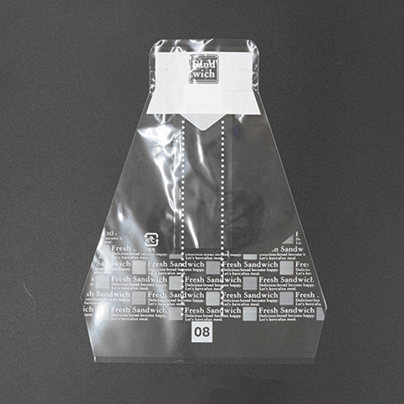 エフピコチューパ Wサンドイッチ袋 No.80 英字白 200枚/袋（ご注文単位30袋）【直送品】