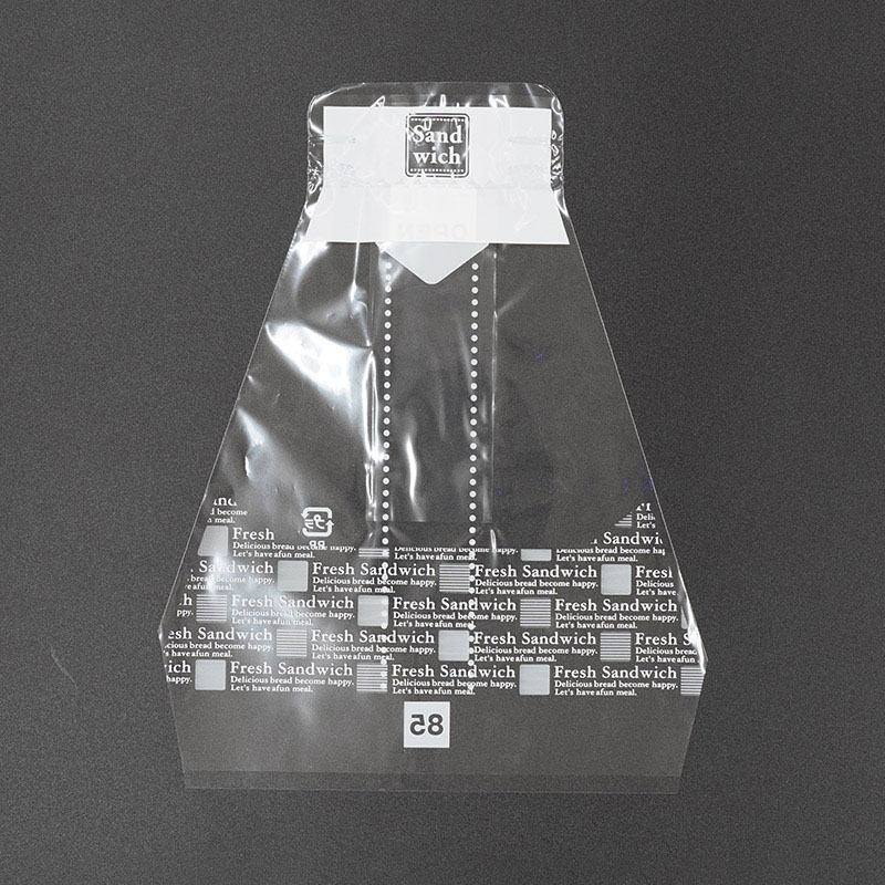 エフピコチューパ Wサンドイッチ袋 No.85 英字白 200枚/袋（ご注文単位30袋）【直送品】