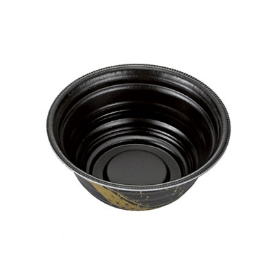 エフピコチューパ 丼容器 MFP極み丼-360B 本体 上杉黒 50枚/袋(ご注文単位20袋)【直送品】