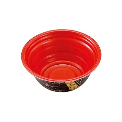 エフピコチューパ 丼容器 MFP極み丼-360B 本体 上杉赤 50枚/袋(ご注文単位20袋)【直送品】