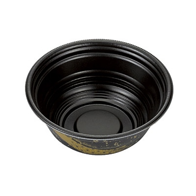 エフピコチューパ 丼容器 MFP極み丼-361 本体 上杉黒 50枚/袋(ご注文単位16袋)【直送品】