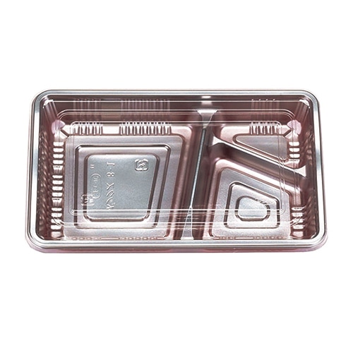 エフピコチューパ 弁当容器　ボックス　8-1　本体・蓋セット  DX 100枚/袋（ご注文単位12袋）【直送品】