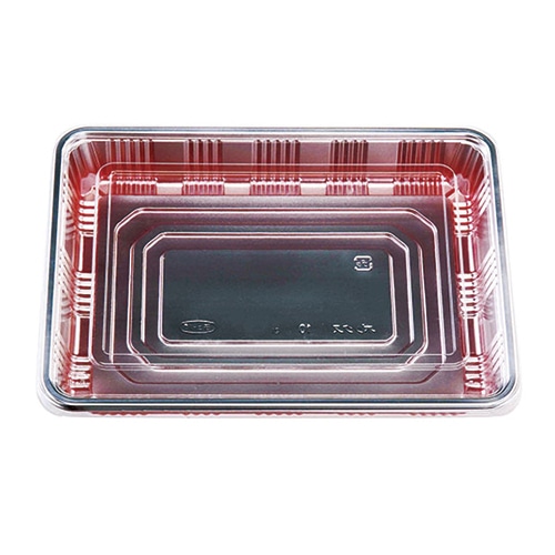 エフピコチューパ 弁当容器　ボックス　10　本体・蓋セット  DX 100枚/袋（ご注文単位6袋）【直送品】