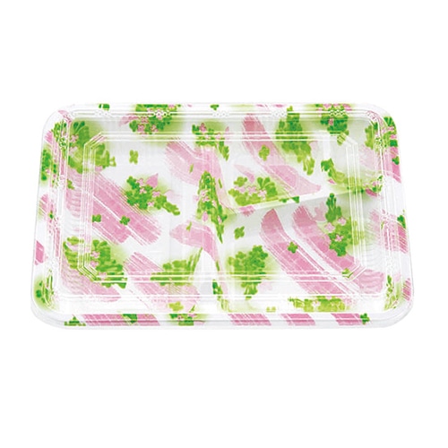 エフピコチューパ 弁当容器 M-53 本体・蓋セット やよい 100枚/袋(ご注文単位8袋)【直送品】