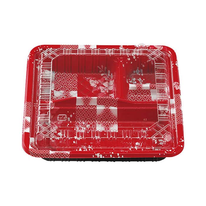 エフピコチューパ 弁当容器 CY弁当 OPS蓋セット CY-5-1 ゆたか CP520336 50セット/袋（ご注文単位8袋）【直送品】