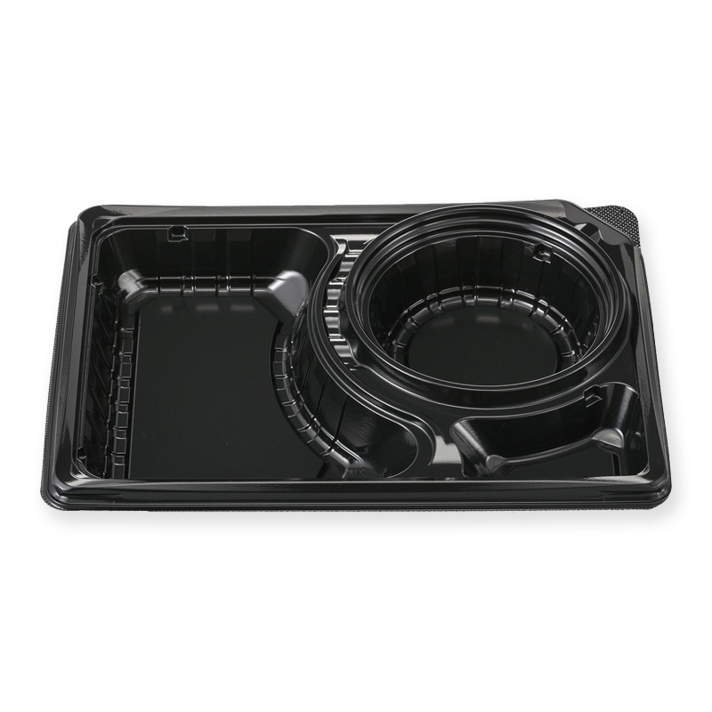 エフピコチューパ 弁当容器 デリカランチ 26-19 DL本体 黒50枚/袋