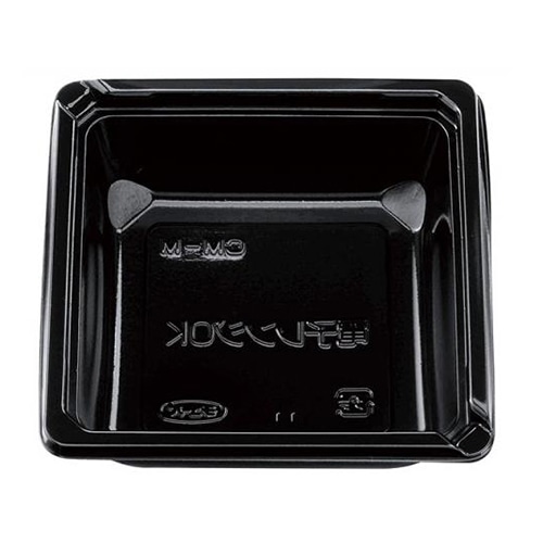 エフピコチューパ 惣菜容器　CM-M　本体  黒 50枚/袋（ご注文単位30袋）【直送品】