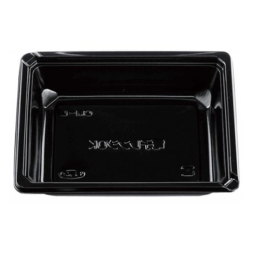 エフピコチューパ 惣菜容器　CM-L　本体  黒 50枚/袋（ご注文単位20袋）【直送品】