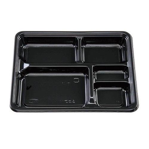 エフピコチューパ 弁当容器　シェフ　10　黒本体  黒 50枚/袋（ご注文単位12袋）【直送品】