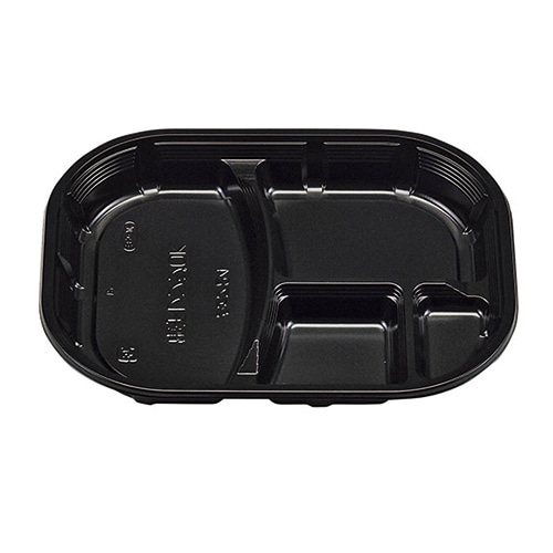 エフピコチューパ 弁当容器　シェフ　24　黒本体  黒 50枚/袋（ご注文単位12袋）【直送品】