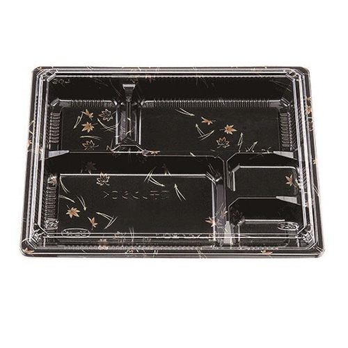 エフピコチューパ 弁当容器　松花堂　本体・蓋セット 204 都 50組/袋（ご注文単位8袋）【直送品】