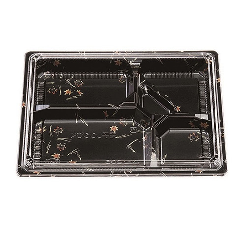 エフピコチューパ 弁当容器　松花堂　本体・蓋セット 205 都 50組/袋（ご注文単位8袋）【直送品】