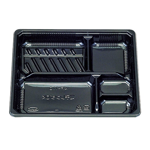 エフピコチューパ 弁当容器　KF-110　本体  黒 50枚/袋（ご注文単位12袋）【直送品】