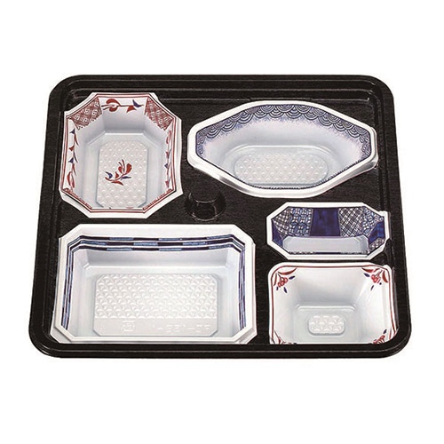 エフピコチューパ 仕出し容器　PZ-132-1　共蓋セット  嵯峨美 20セット/袋（ご注文単位10袋）【直送品】