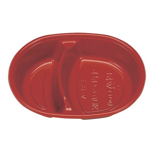 エフピコチューパ 弁当容器　ミニ-2-A　本体  R／B新 50枚/袋（ご注文単位16袋）【直送品】