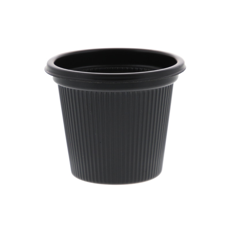 エフピコチューパ ポーション容器 オンスカップ 本体 3/4オンス 黒 50個/袋