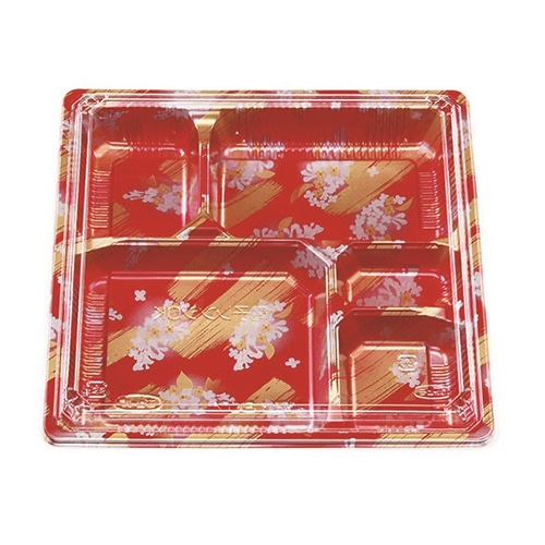 エフピコチューパ 弁当容器　松花堂　本体・蓋セット 207 よしの 100組/袋（ご注文単位4袋）【直送品】