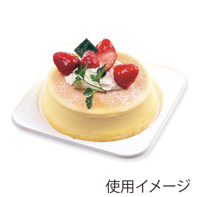 エフピコチューパ トレー ケーキトレー CLデコ皿 5号 50枚/袋