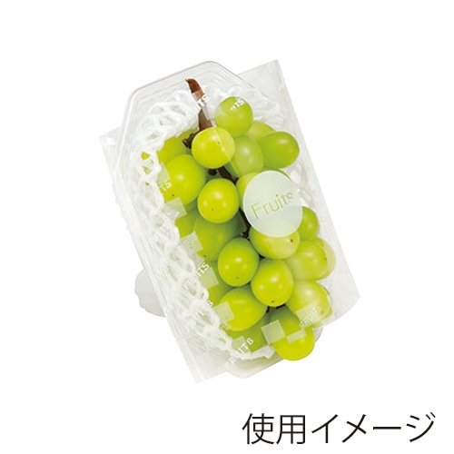 エフピコチューパ 果物トレー FRプラスM クリア CP003989 100枚/袋(ご注文単位10袋)【直送品】