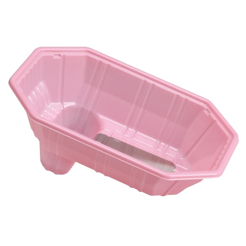 エフピコチューパ 果物トレー　FRプラスL ピンク CP007401 100枚/袋（ご注文単位8袋）【直送品】